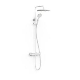 Conjunto monomando ducha DUO-CONFORT blanco mate - 22219901BM 1