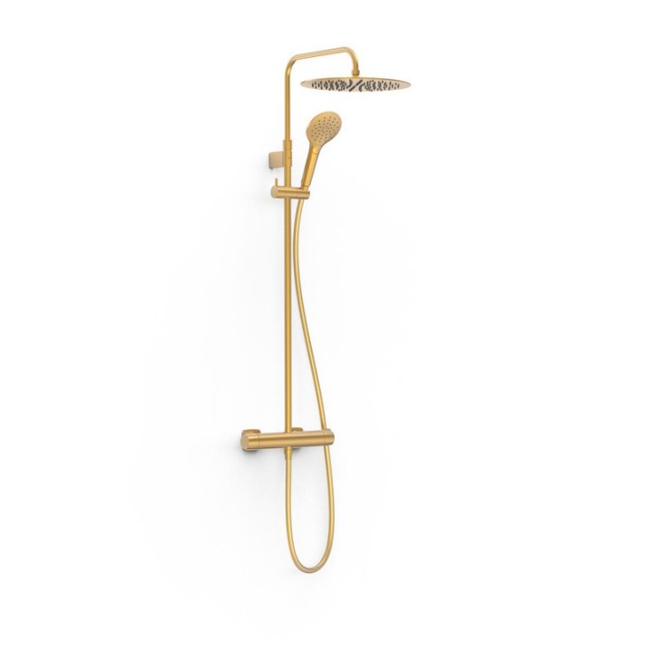 Conjunto monomando ducha DUO-CONFORT oro mate - 22219901OM 1