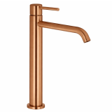 Monomando lavabo alto TUBE cobre cepillado - 40109/RG 1