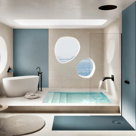 Plato ducha Acquabella resina ACQUAZERO