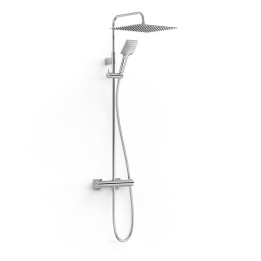 Conjunto monomando ducha PROJECT-TRES MURAL cromo - 22119101 1