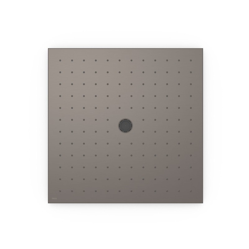 Rociador ducha a techo TRES 405x405mm grafito - 13495102GR