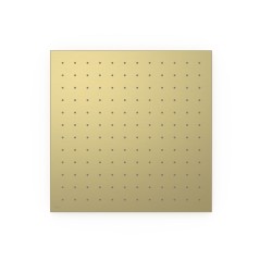 Rociador ducha a techo TRES 405x405mm cava dorado - 13495101CA - Tres