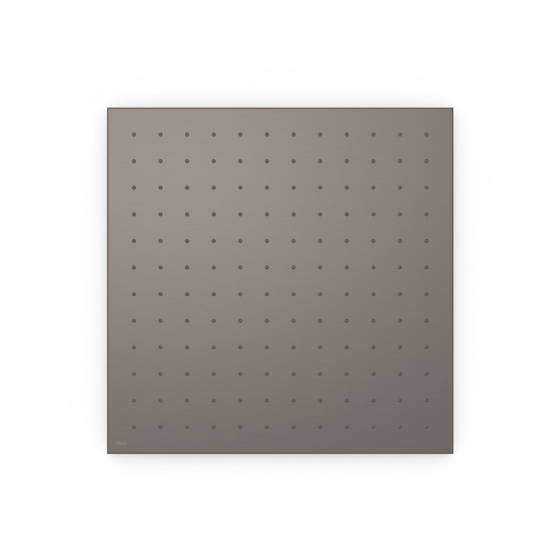 Rociador ducha a techo TRES 405x405mm grafito - 13495101GR