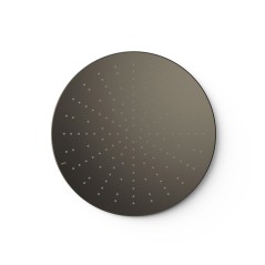 Rociador ducha a techo TRES Ø 405mm negro metalizado - Tres