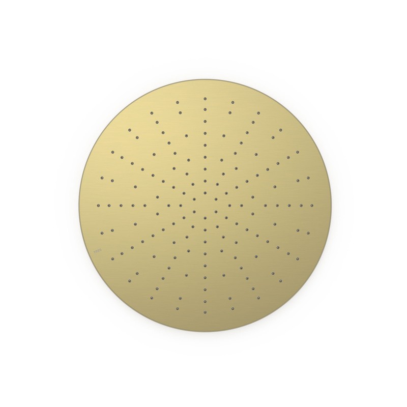 Rociador ducha a techo TRES Ø 405mm cava dorado - 13495001CA