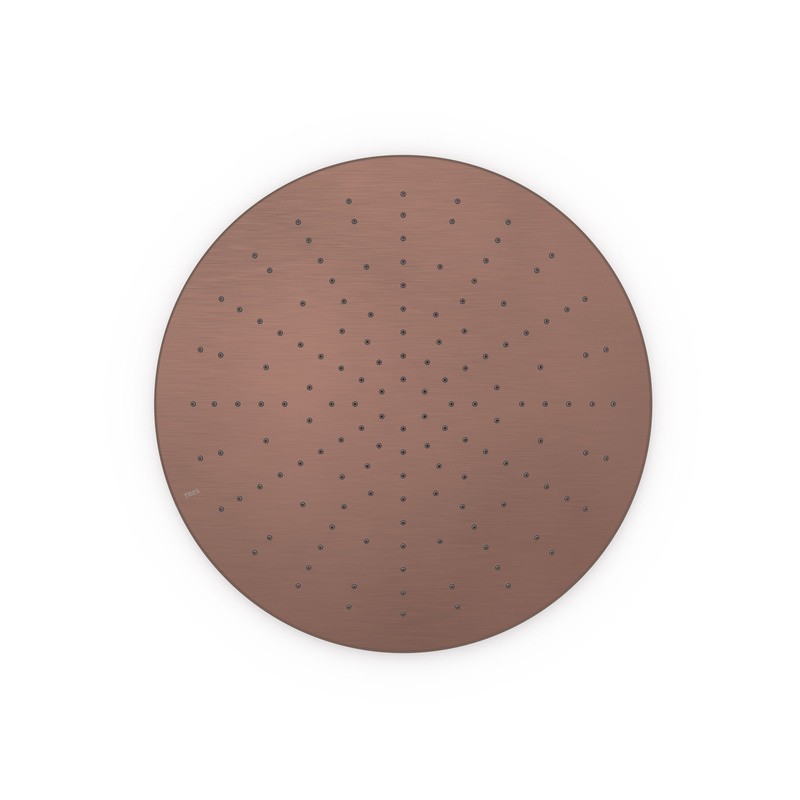 Rociador ducha a techo TRES Ø 405mm volcanic - 13495001VO
