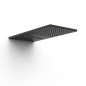 Rociador ducha a pared TRES 280x550mm negro bronce - 29990301KMB