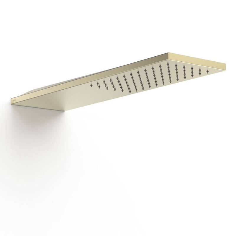 Rociador ducha a pared TRES 16x55mm cava dorado - 29990303CA