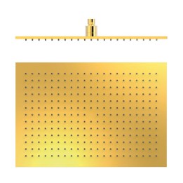 Rociador ducha TRES 450x315 mm oro brillo - 29963203OR 1