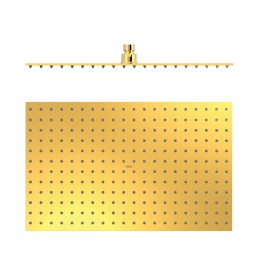Rociador ducha TRES 400x250mm oro brillo - 134315008OR 1