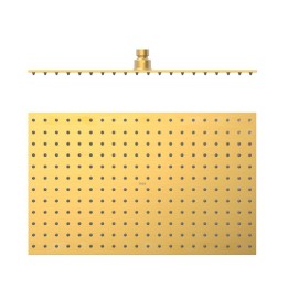 Rociador ducha TRES 400x250mm oro mate - 134315008OM 1