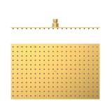 Rociador ducha TRES 400x250mm oro mate - 134315008OM 1