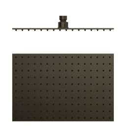 Rociador ducha TRES 300x200mm negro bronce - 134315007KMB 1