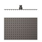 Rociador ducha TRES 300x200mm grafito - 134315007GR