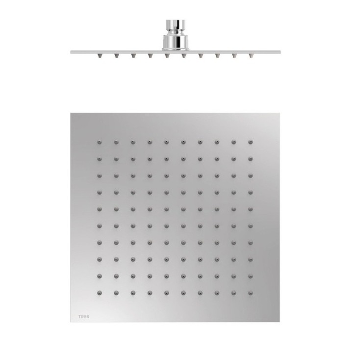 Rociador ducha TRES 250x250 mm. cromo - 134315011 1