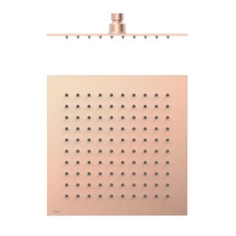 Rociador ducha TRES 250x250 mm. oro rosa mate - 134315011OPM 1