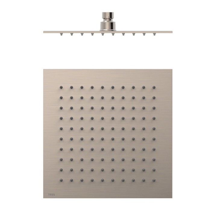 Rociador ducha TRES 250x250 mm. acero - 134315011AC 1