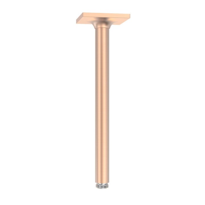 Brazo techo 280 mm TRES oro rosa mate - 13462121OPM 1