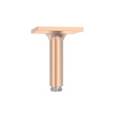 Brazo techo 100 mm TRES oro rosa mate - 13452121OPM 1