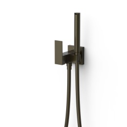Monomando empotrado bidé WC CUADRO-TRES negro bronce - 00612301KMB 1