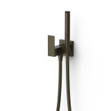 Monomando empotrado bidé WC CUADRO-TRES negro bronce - 00612301KMB 1