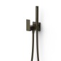 Monomando empotrar para WC bidé CUADRO-TRES negro bronce - 00612301KMB