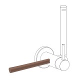 Accesorio porta toallas bidé WC volcanic - 03412401VO 1