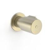 Llave de paso empotrada 3/4" LOFT-TRES cava dorado - 06151101CA 1