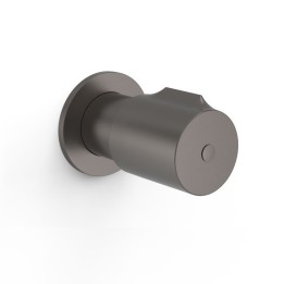 Llave de paso empotrada 3/4" LOFT-TRES grafito - 06151101GR 1