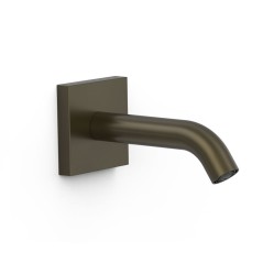 Caño fijo pared TRES negro bronce - 21018107KMB