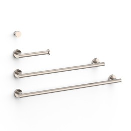 Conjunto accesorios de baño REDONDO TRES acero - 09598102AC 1