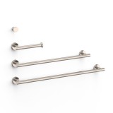 Conjunto accesorios de baño REDONDO TRES acero - 09598102AC 1