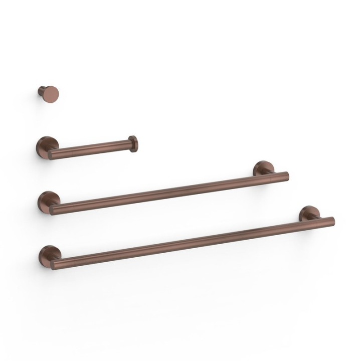 Conjunto accesorios de baño REDONDO TRES volcanic - 09598102VO 1