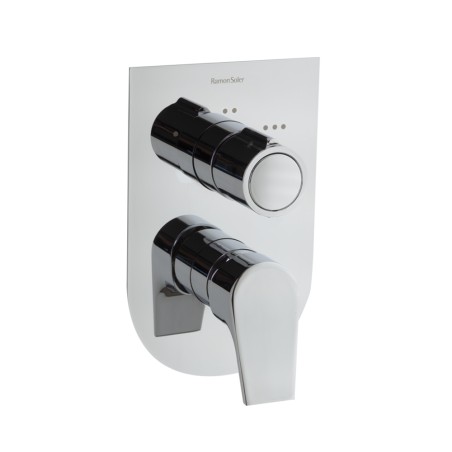 Monomando ducha empotrado 3-vías URBAN CHIC cromo - 211503S - Ramón Soler