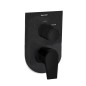 Monomando ducha empotrado 3-vías URBAN CHIC negro mate - 211503SNM