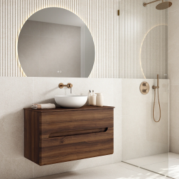 Mueble baño suspendido ONDA configurable - Visobath 1