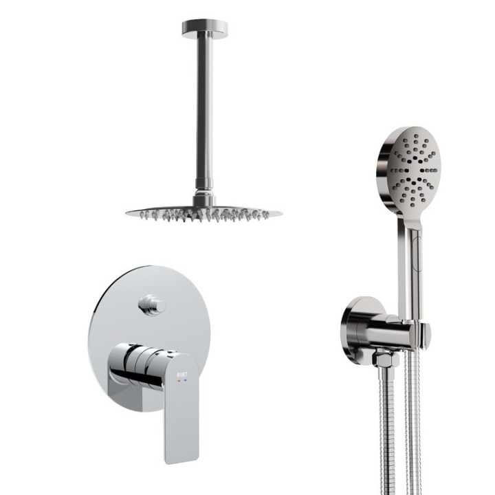 Kit monomando ducha empotrado 2-vías INOA cromo - Pack 39 Top 1