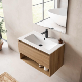 Mueble baño suspendido BOX 1 cajón 1 hueco - Visobath 3