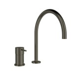 Monomando lavabo repisa ODISEA grafito - 394702GR 1