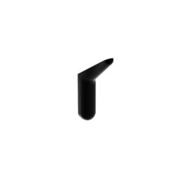 Percha AURA negro mate - CAA006-01/NG 1
