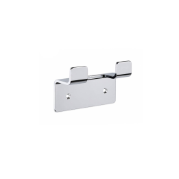 Percha doble FORM cromo - CAF008-01 1
