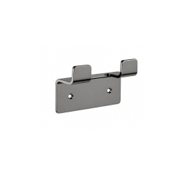 Percha doble FORM black gun metal - CAF008-01/BGM 1