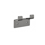 Percha doble FORM black gun metal - CAF008-01/BGM 1