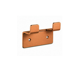Percha doble FORM oro rosa cepillado - CAF008-01/ORC 1