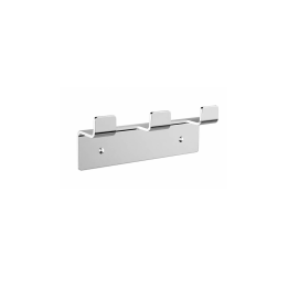 Percha triple FORM cromo - CAF008-02 1