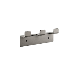 Percha triple FORM black gun metal - CAF008-02/BGM 1