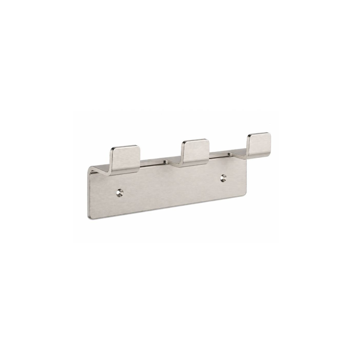 Percha triple FORM niquel cepillado - CAF008-02/NQ 1