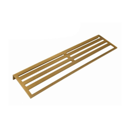 Toallero doble FORM oro cepillado - CAF008-05/OC 1