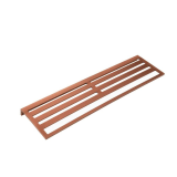 Toallero doble FORM oro rosa cepillado - CAF008-05/ORC 1